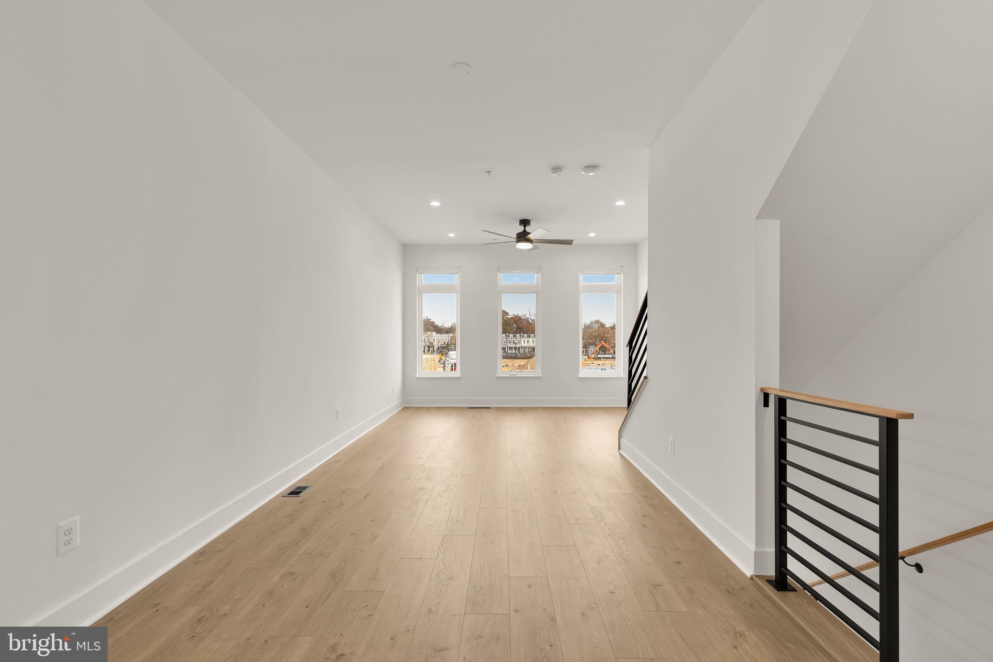 2608 Olmsted Court Northwest Washington, DC 20422 - Photo 17 of 39 a view of a big room with wooden floor and windows