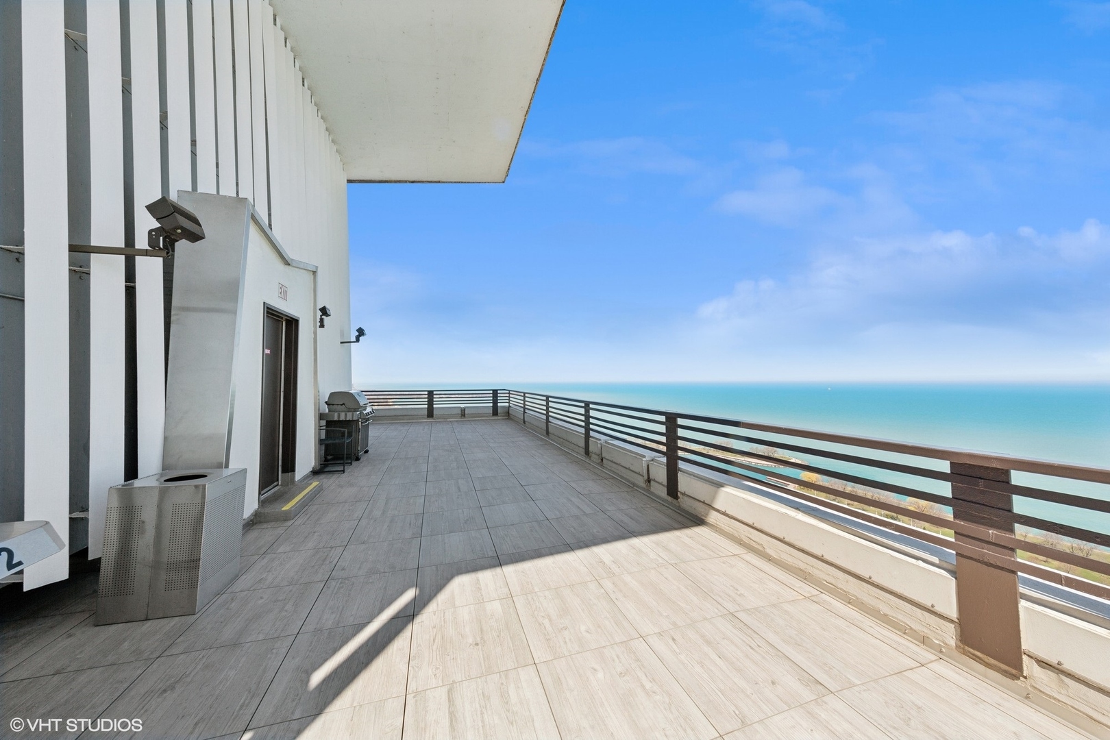 3150 North Lake Shore Drive, Unit 27F Chicago, IL 60657 - Photo 30 of 31 a view of a balcony and staircase