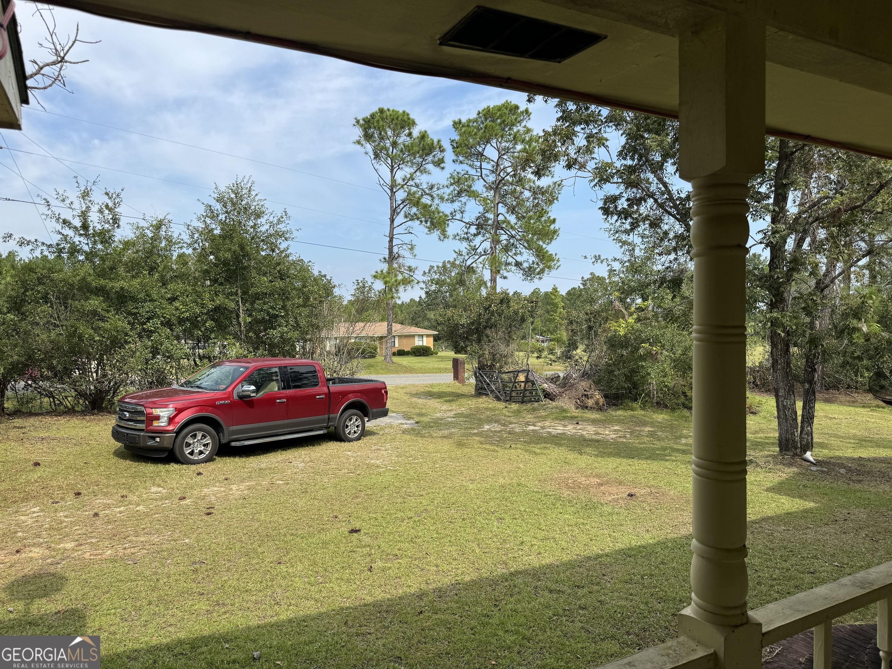 1936 Cedar Grove Road Soperton, GA 30457 - Photo 5 of 43 a view of swimming pool from a window