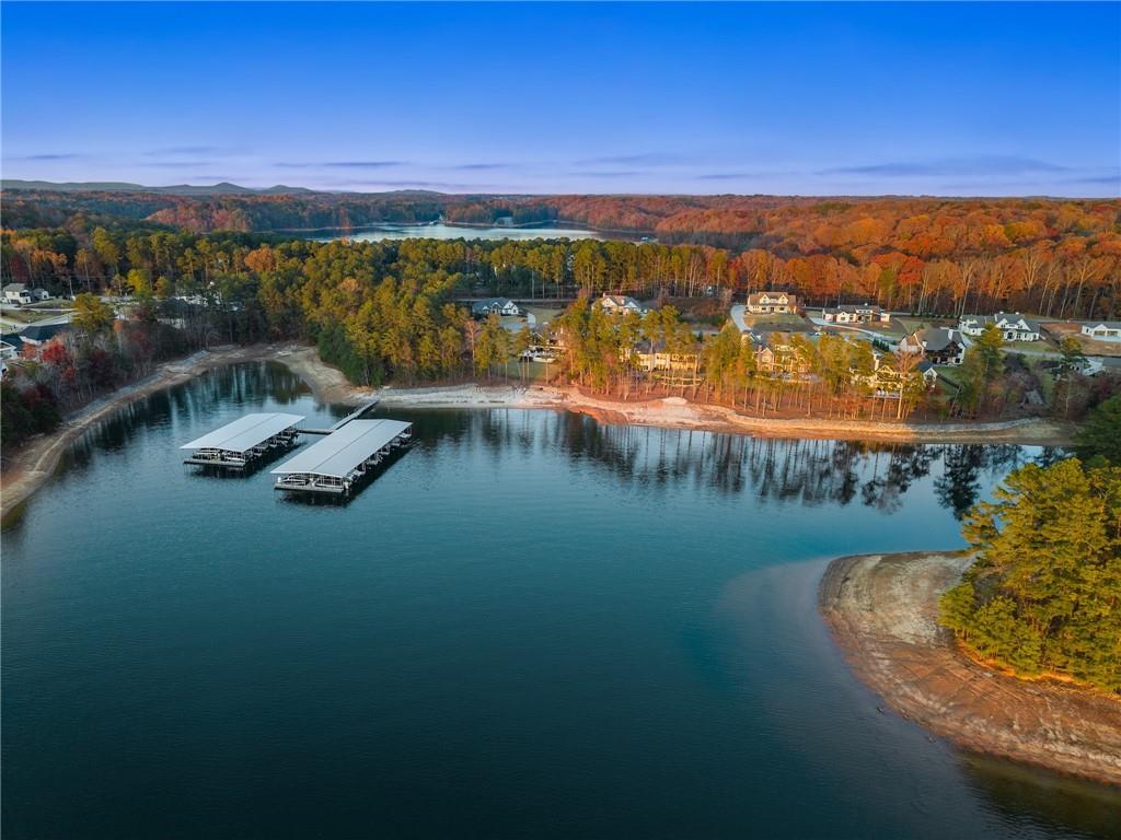 5431 Mayflower Court Gainesville, GA 30504 - Photo 24 of 64 a view of a lake with a city