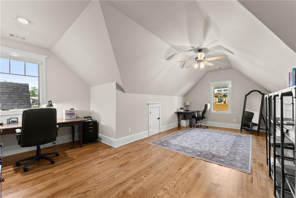 5431 Mayflower Court Gainesville, GA 30504 - Photo 43 of 64 a view of a workspace with furniture and a window