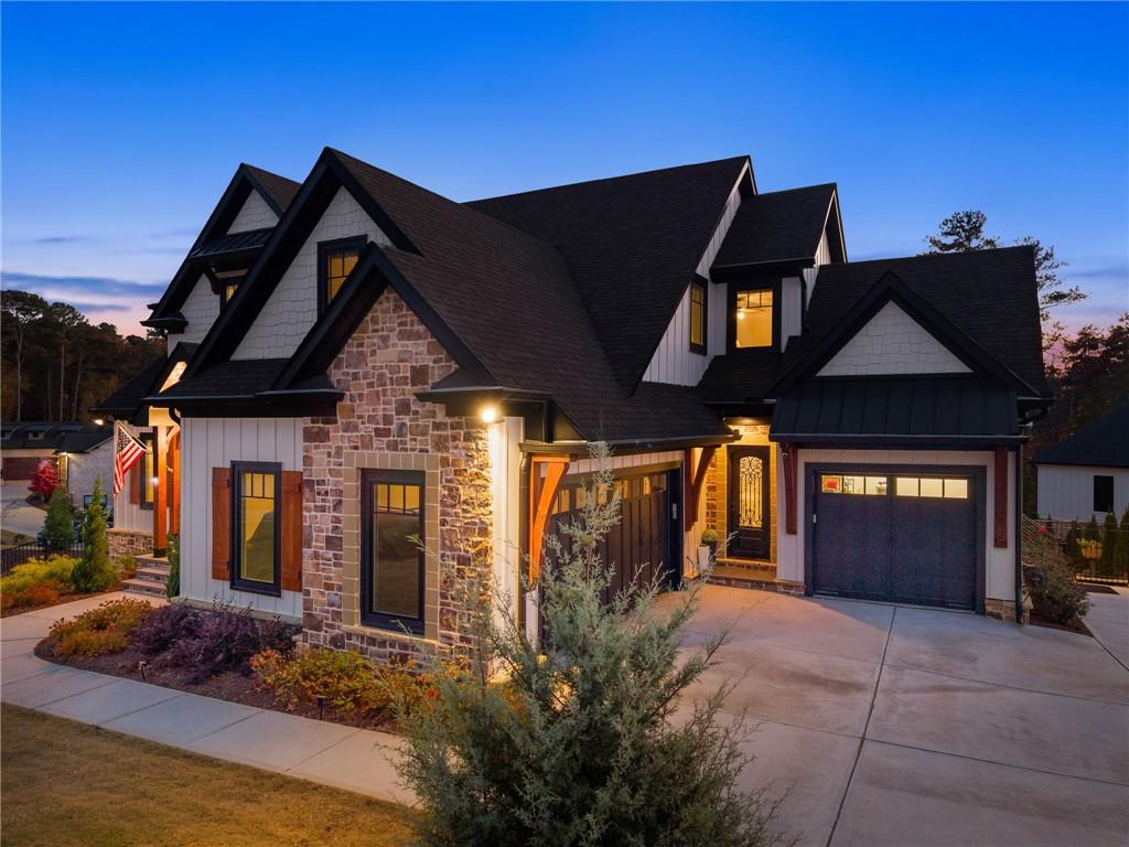 5431 Mayflower Court Gainesville, GA 30504 - Photo 8 of 64 a front view of house with yard