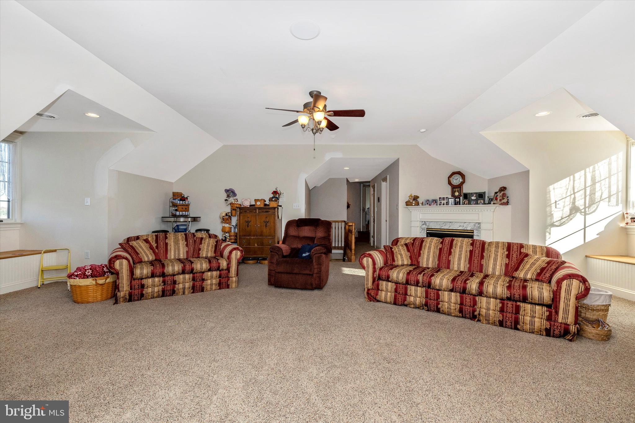 9455 Longs Mill Road Rocky Ridge, MD 21778 - Photo 38 of 70 Upper FR has fireplace, half bath and back stairs