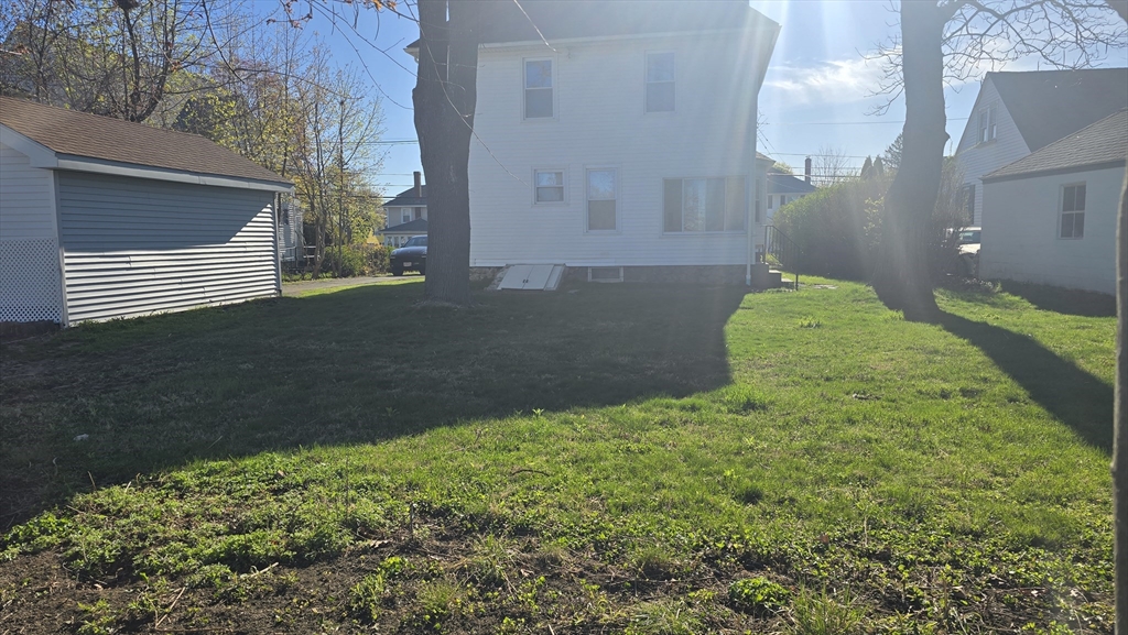 336 Burncoat Street Worcester, MA 01606 - Photo 39 of 40 a view of a backyard of the house