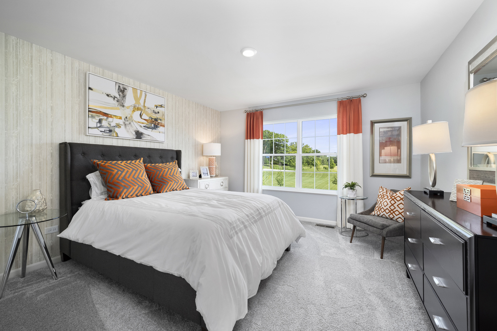 3664 Edelweiss Road Elgin, IL 60124 - Photo 18 of 31 a bed room with a bed and a couch