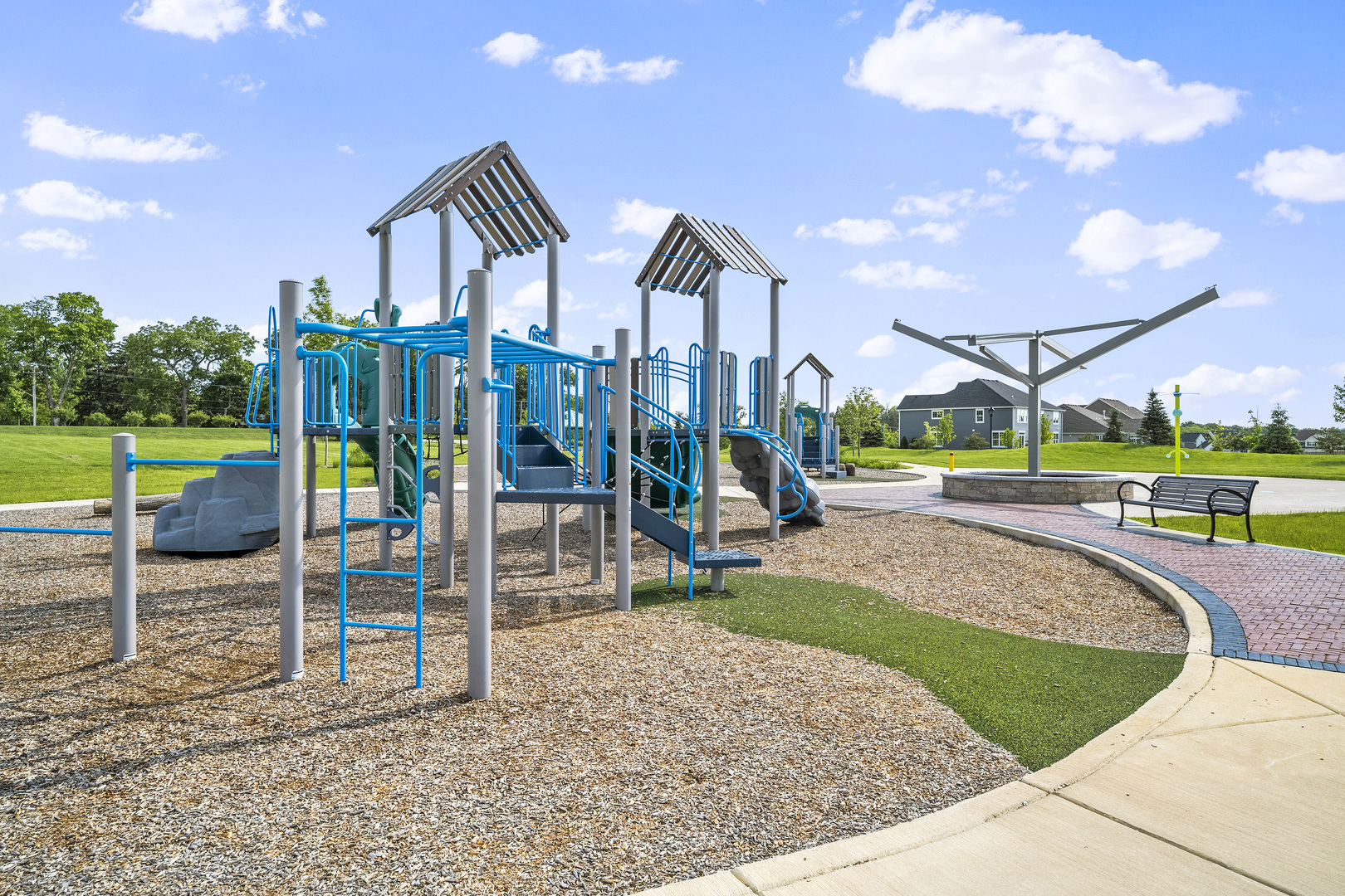 3664 Edelweiss Road Elgin, IL 60124 - Photo 29 of 31 a view of a park with slide