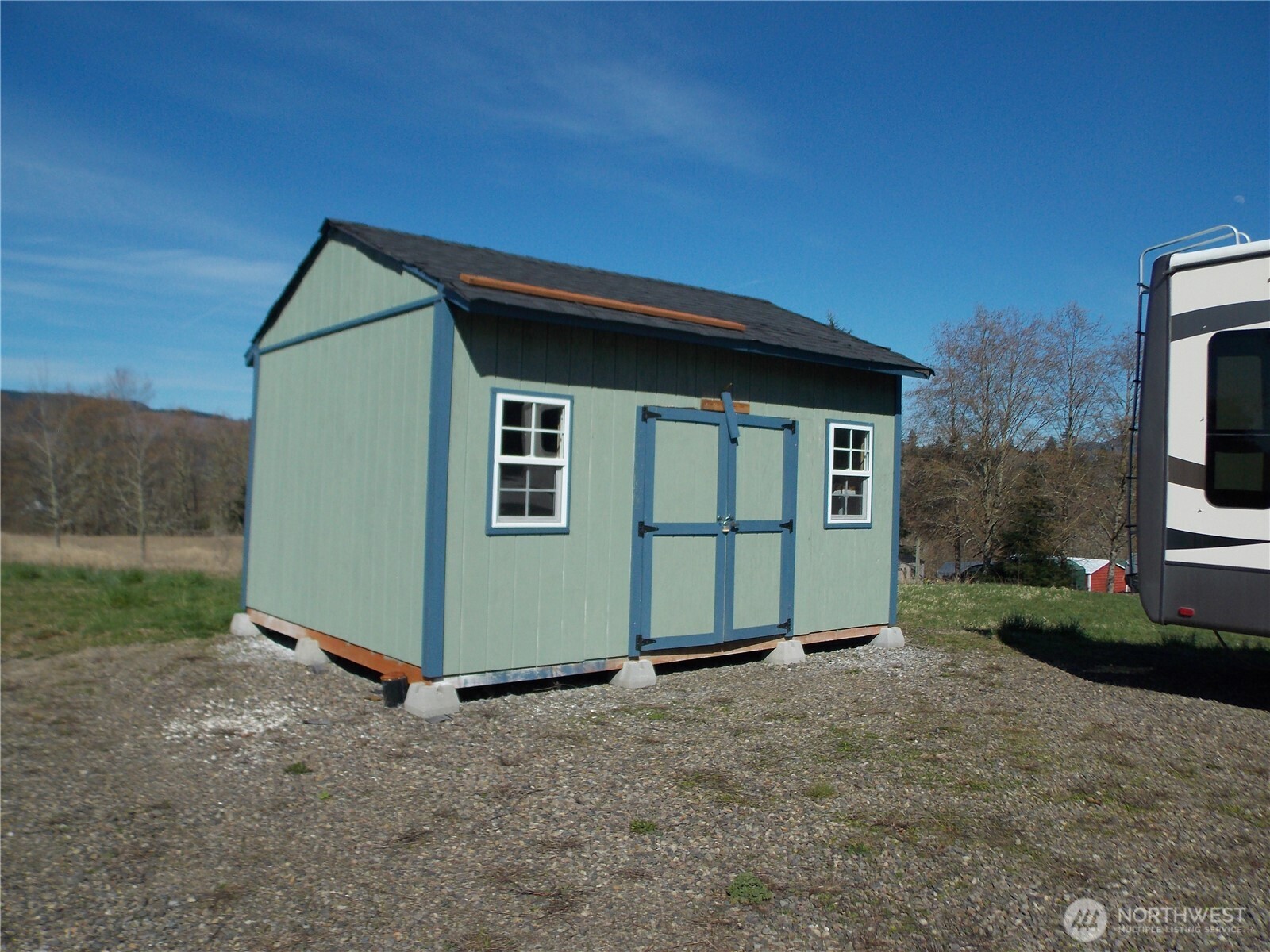 150 Elk Ridge Road Mossyrock, WA 98564 - Photo 7 of 16 a view of backyard of house