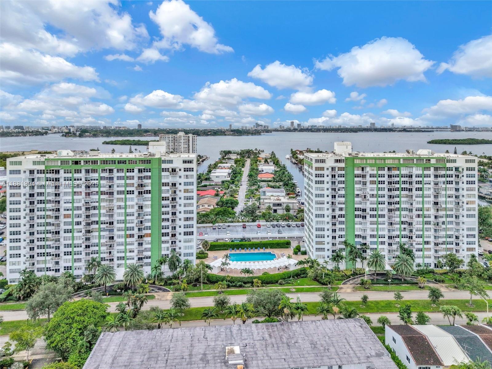 2100 Sans Souci Boulevard, Unit A509 North Miami, FL 33181 - Photo 39 of 44 a view of a city with tall buildings