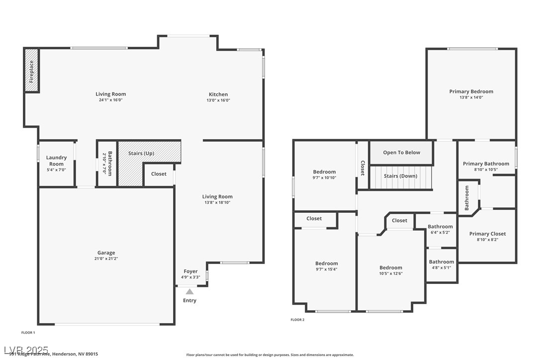 991 Ridge Path Avenue Henderson, NV 89015 - Photo 21 of 24 Plan