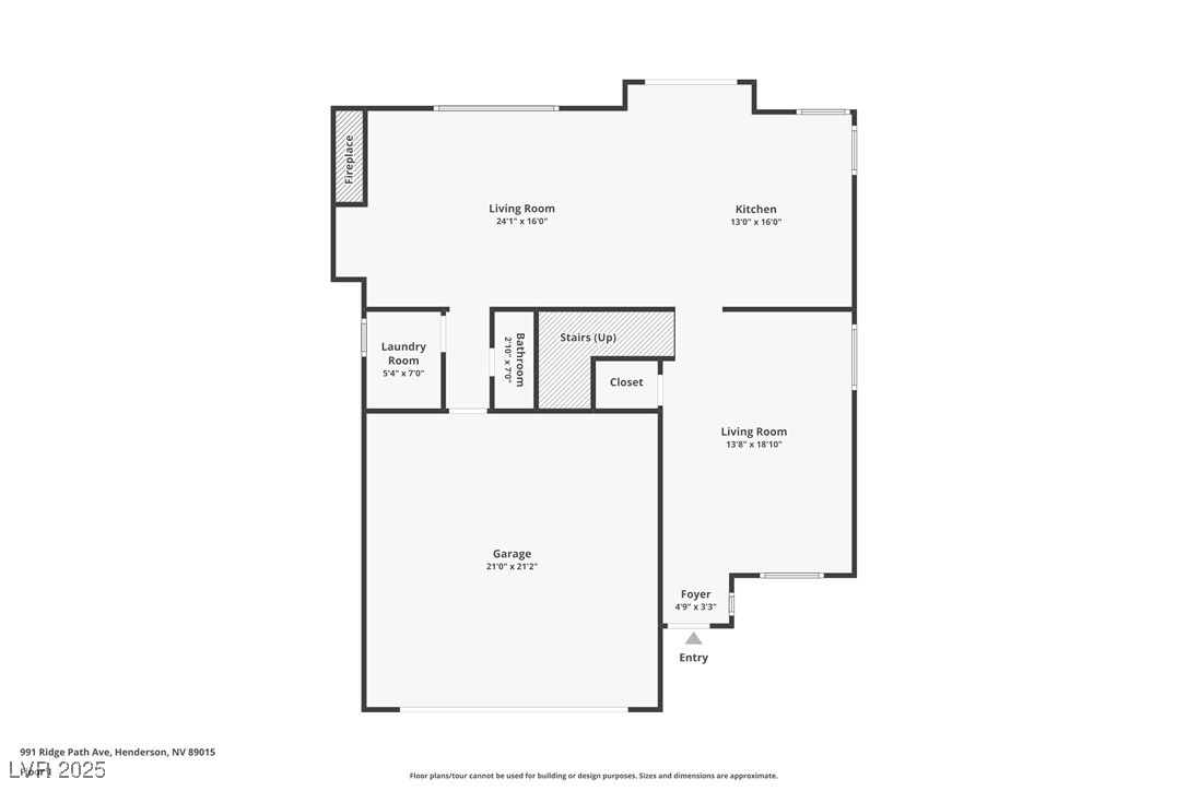 991 Ridge Path Avenue Henderson, NV 89015 - Photo 23 of 24 Floor plan