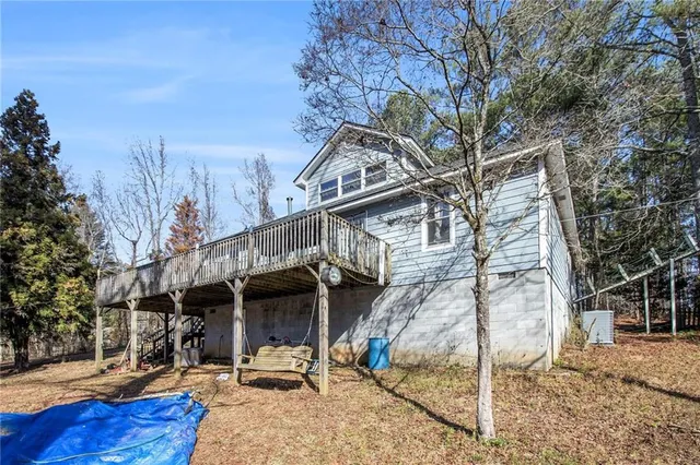 a front view of a house with a porch