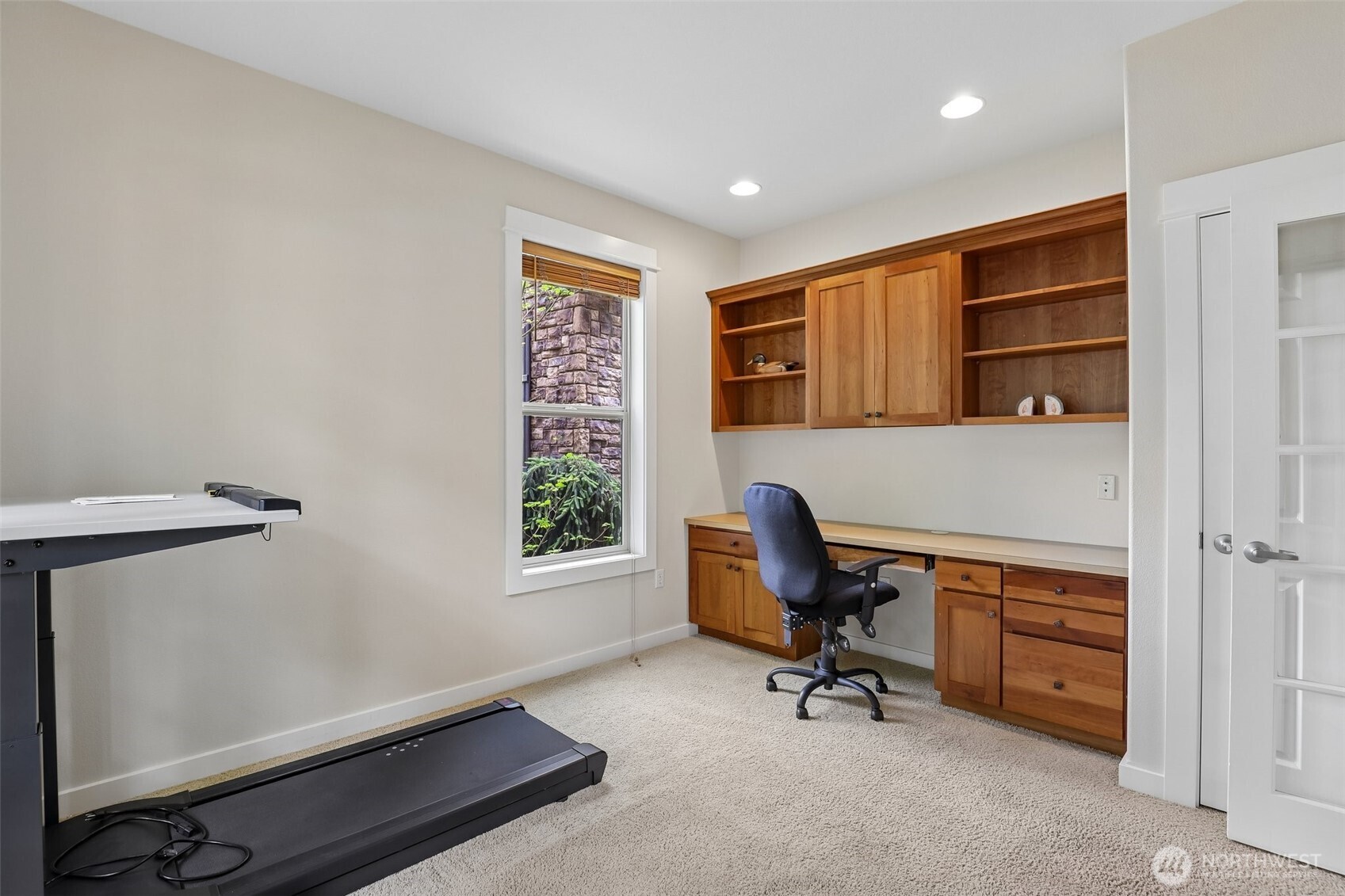 19709 Southeast 26th Way Camas, WA 98607 - Photo 18 of 36 a view of a workspace with furniture and a window