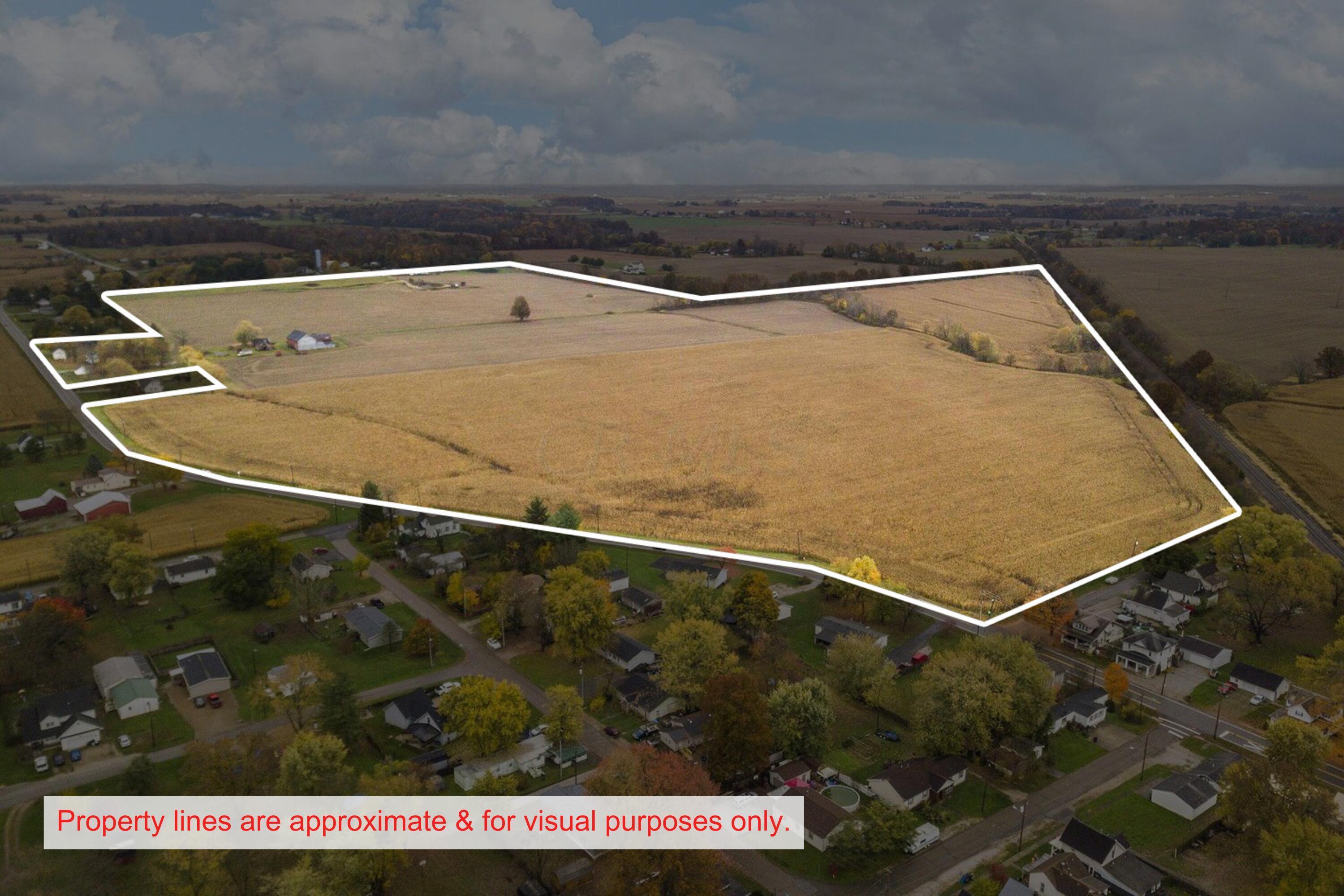 Approximate Lot Lines - 2725 Baltimore-Somerset Road NE, Baltimore, OH 43046