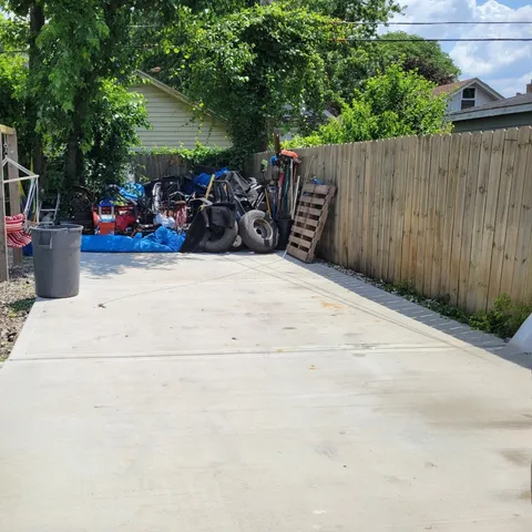 a view of outdoor space and patio