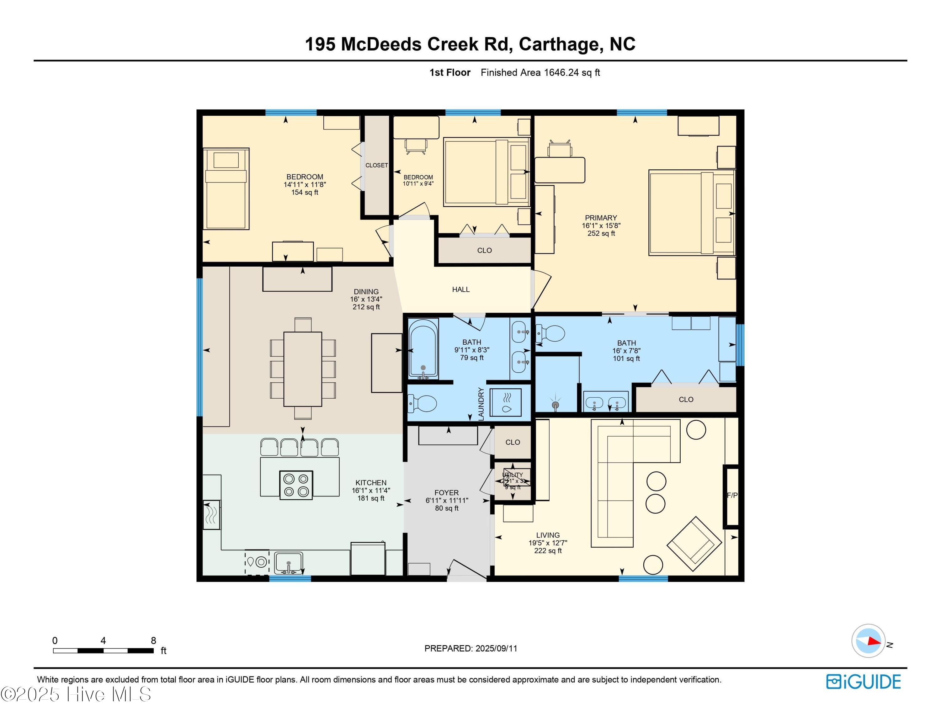 195 McDeeds Creek Road Carthage, NC 28327 - Photo 64 of 66 195 McDeeds Creek first floor