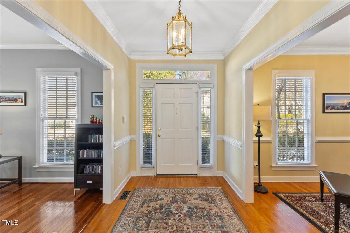 4617 Wee Burn Trail Raleigh, NC 27612 - Photo 4 of 70 Foyer to Front Door
