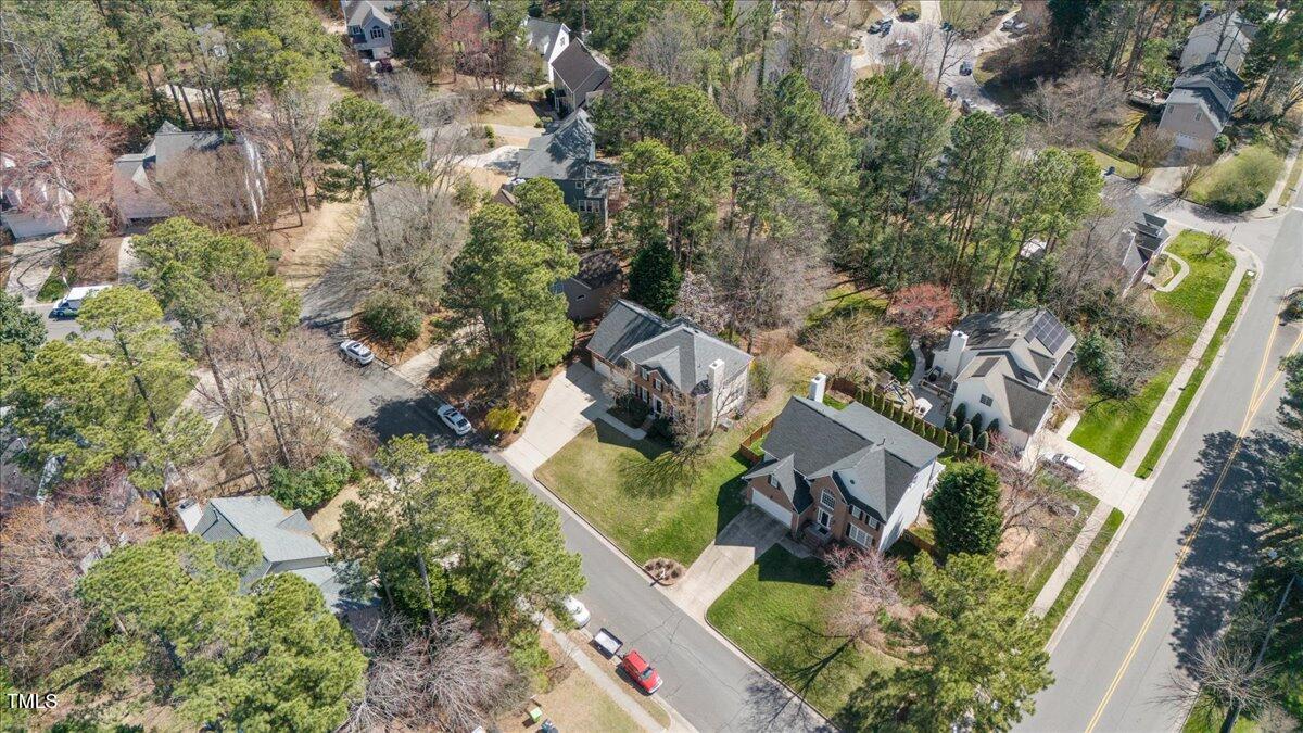 4617 Wee Burn Trail Raleigh, NC 27612 - Photo 66 of 70 an aerial view of residential houses with outdoor space