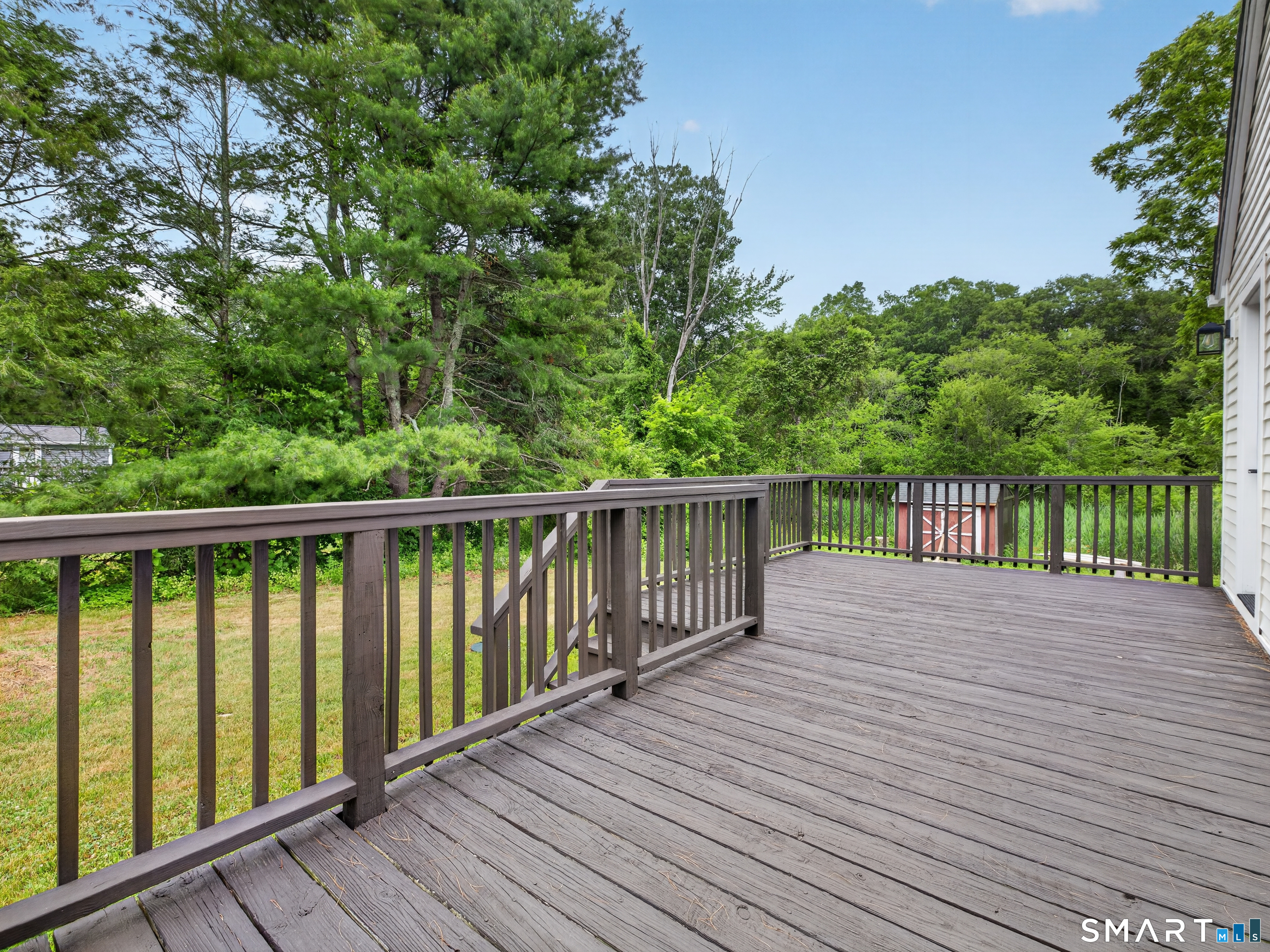 1039 N Road Groton, CT 06340 - Photo 26 of 26 a view of a wooden deck