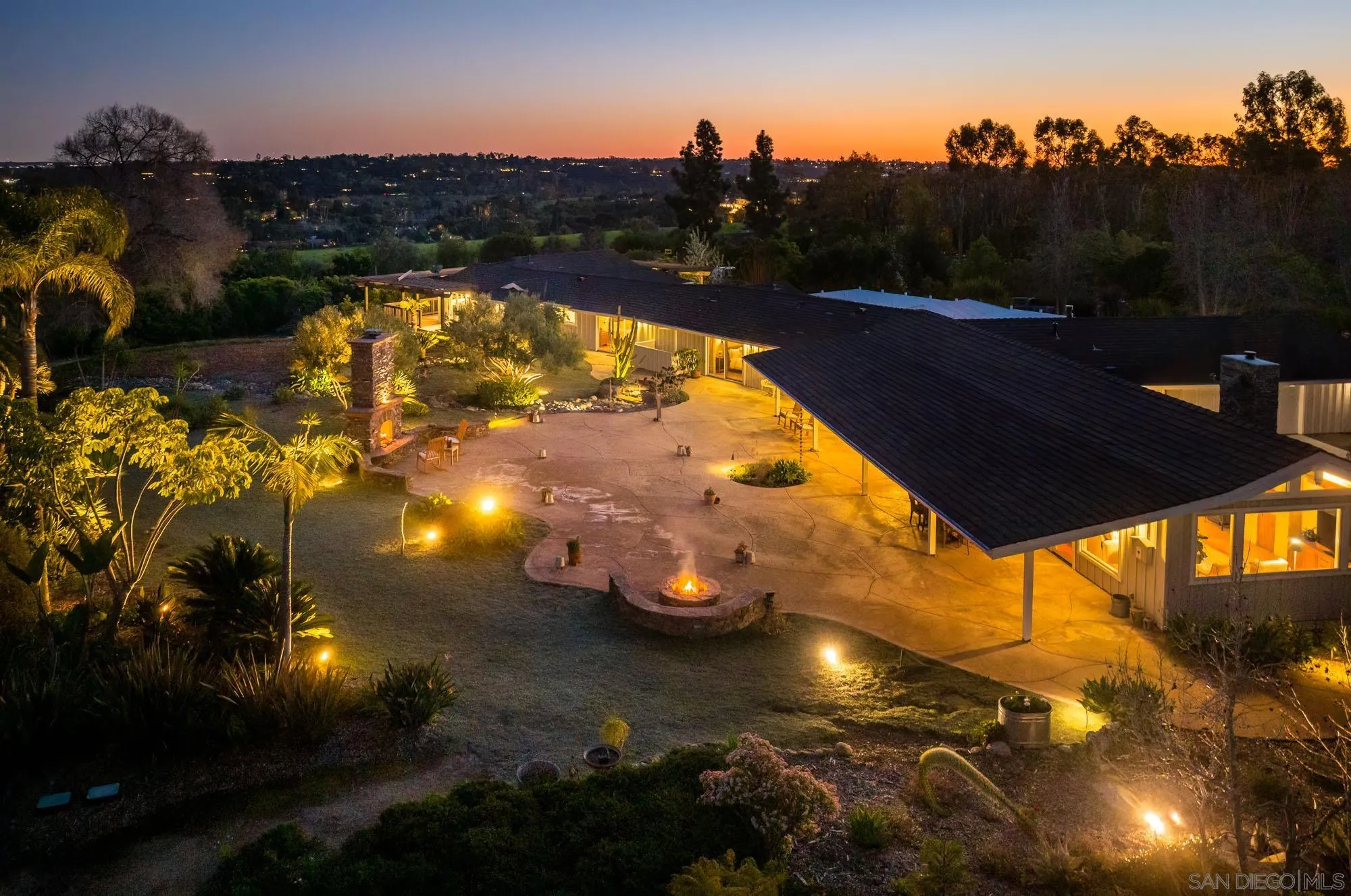 5632 La Crescenta Road Rancho Santa Fe, CA 92067 - Photo 2 of 24 a view of swimming pool from a balcony