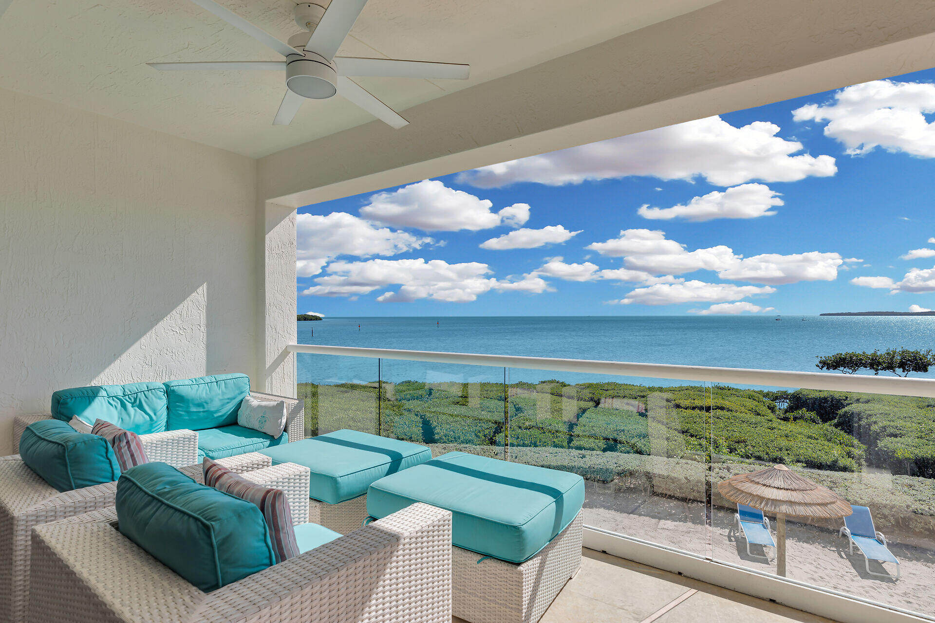 97501 Overseas Highway, Unit 324 Key Largo, FL 33037 - Photo 16 of 75 Private Oceanfront Balcony