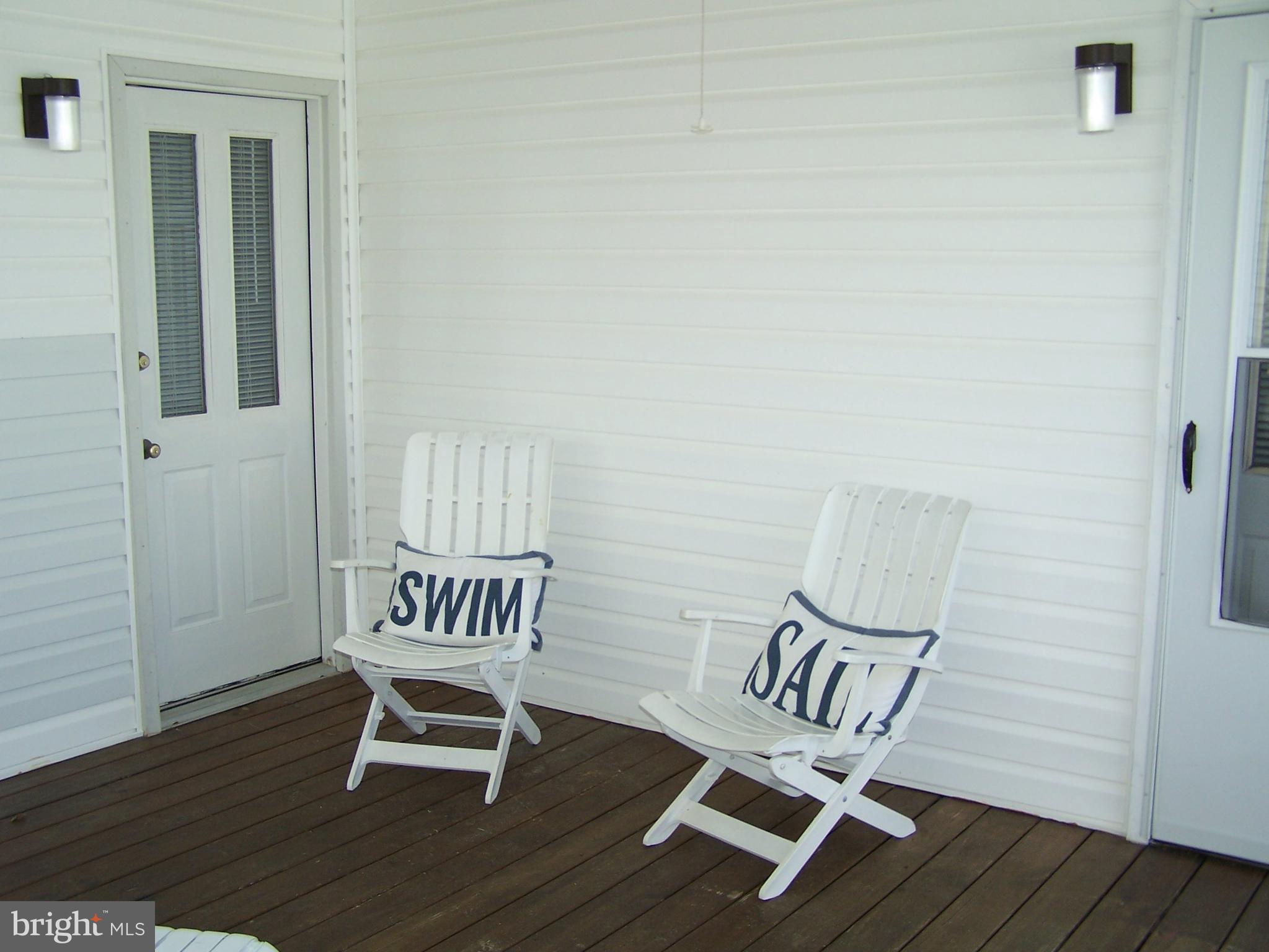 Rear Covered Deck