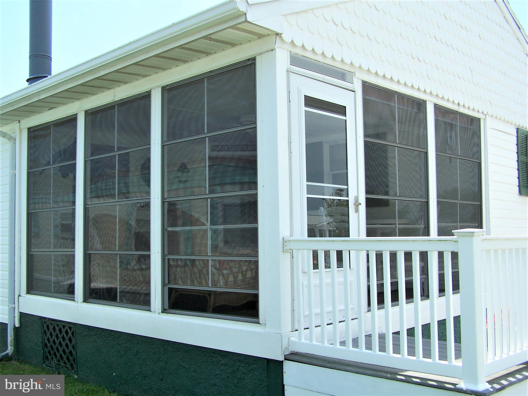 13220 Nantucket Road Ocean City, MD 21842 - Photo 10 of 51 Screened Front Porch with Vinyl Windows