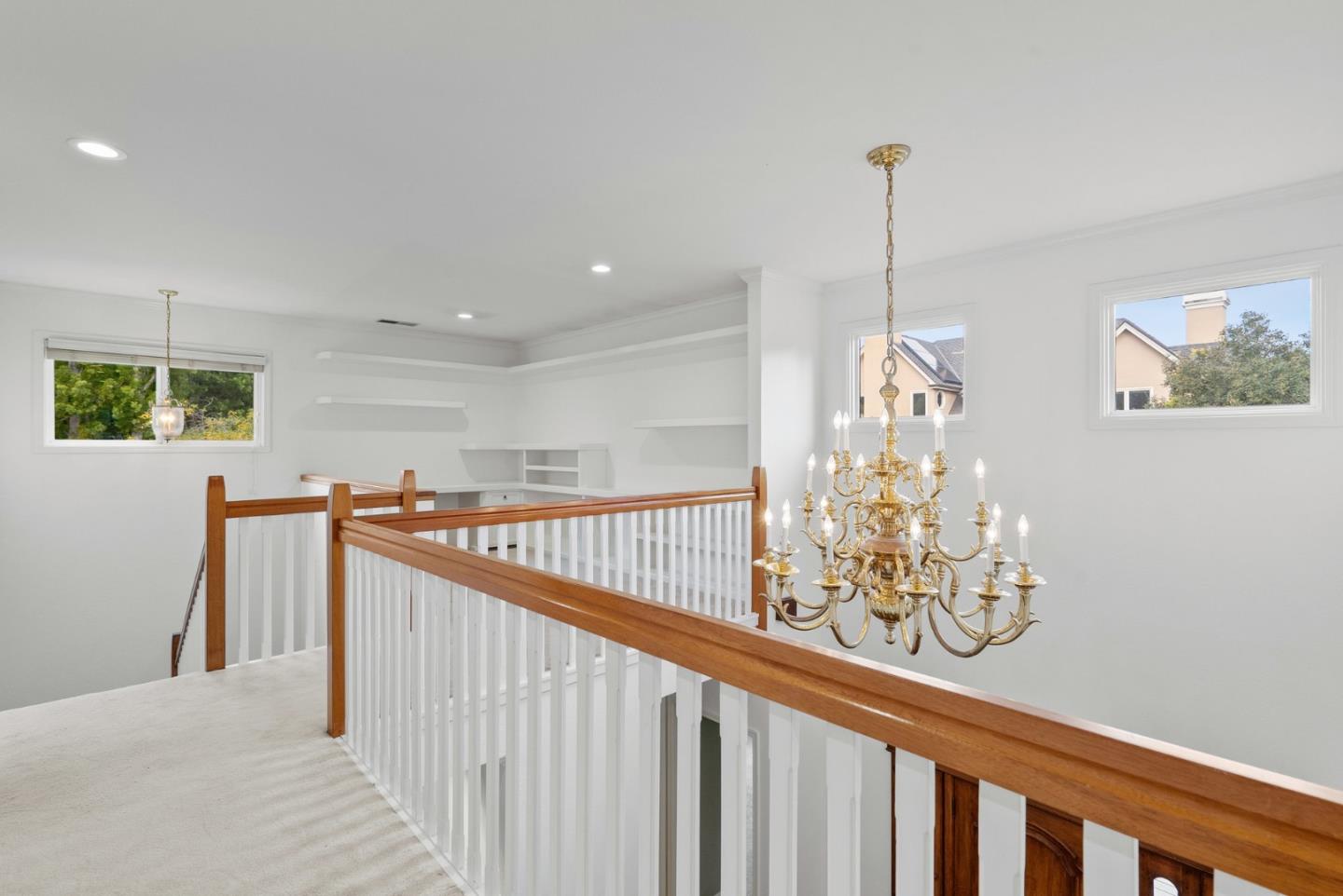 210 Moore Creek Road Santa Cruz, CA 95060 - Photo 24 of 63 a view of a hallway with window
