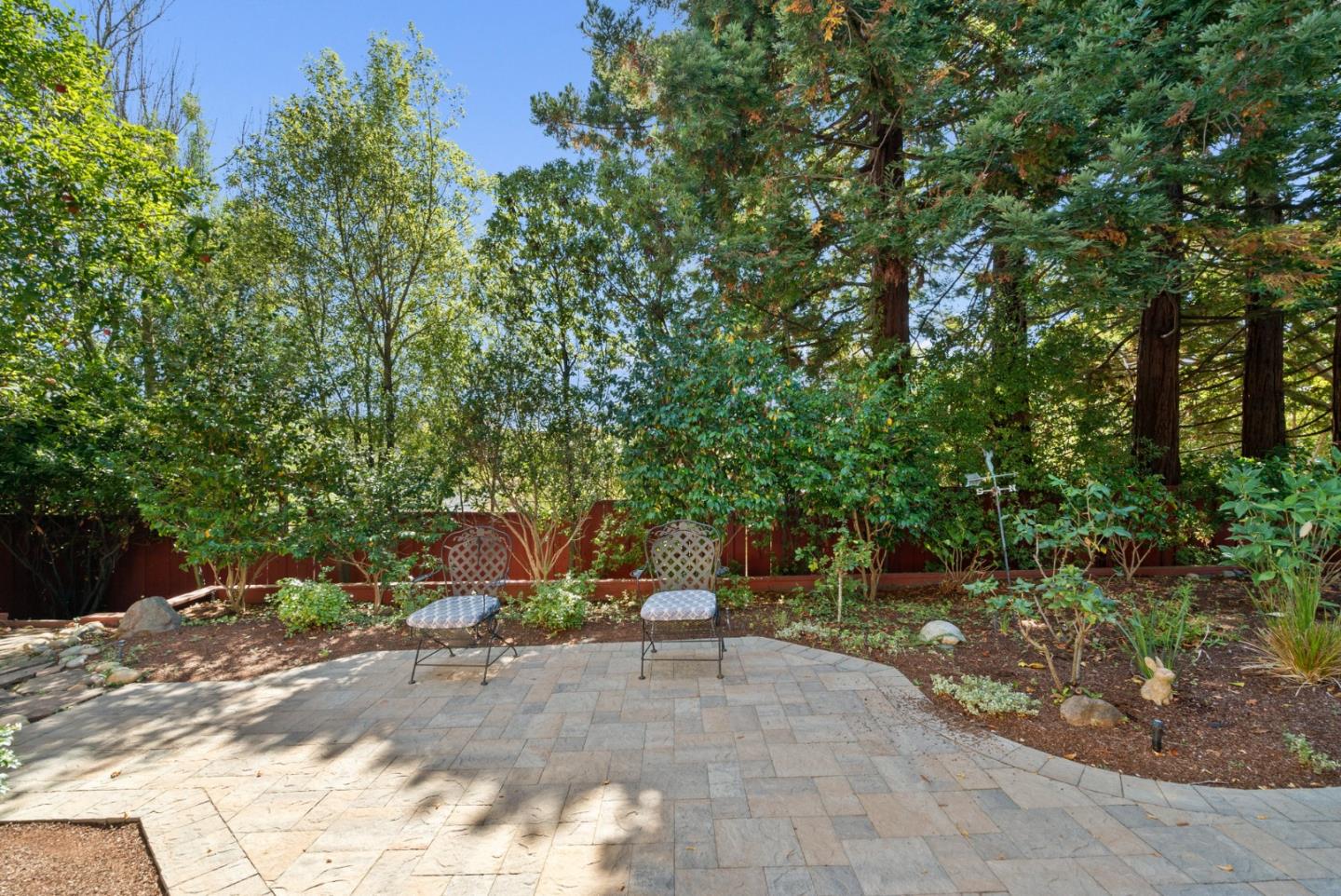 210 Moore Creek Road Santa Cruz, CA 95060 - Photo 47 of 63 a view of a yard with plants and trees