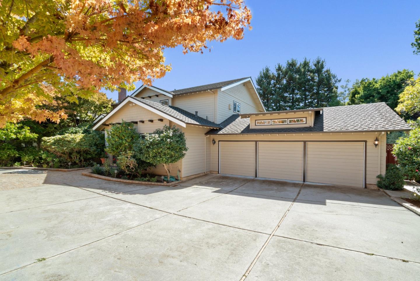 210 Moore Creek Road Santa Cruz, CA 95060 - Photo 56 of 63 a front view of a house with a garage