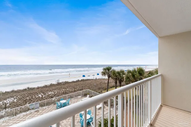 a view of city and ocean