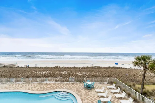 a view of city and ocean