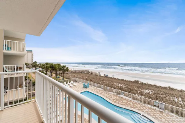 a view of city and ocean