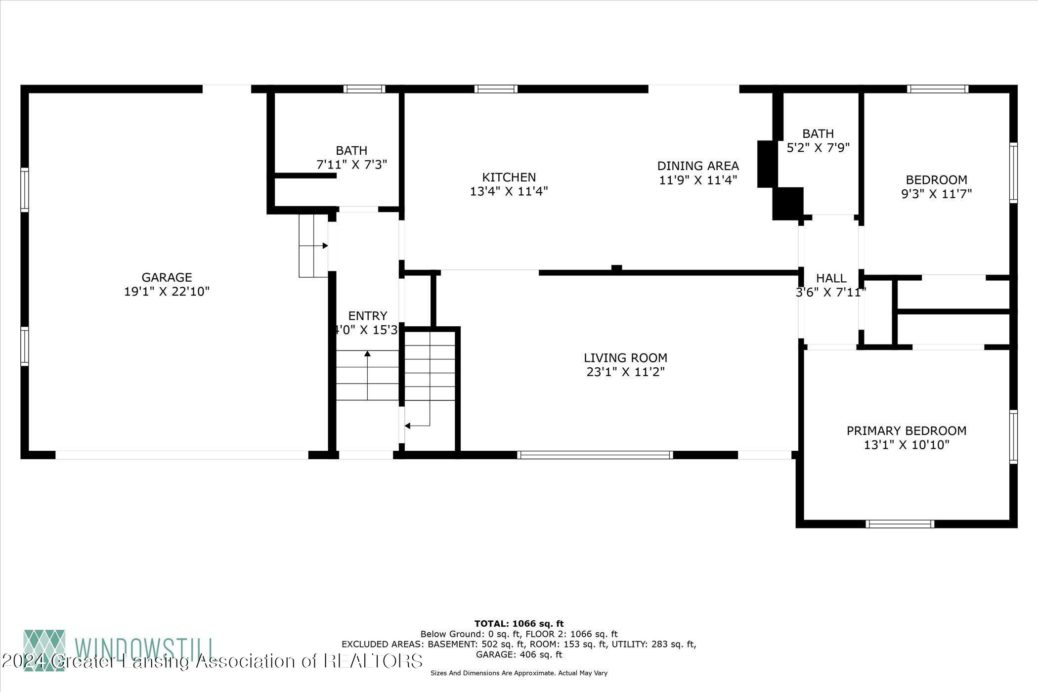 1378 Sunny Road Lansing, MI 48906 - Photo 36 of 38 Floorplan