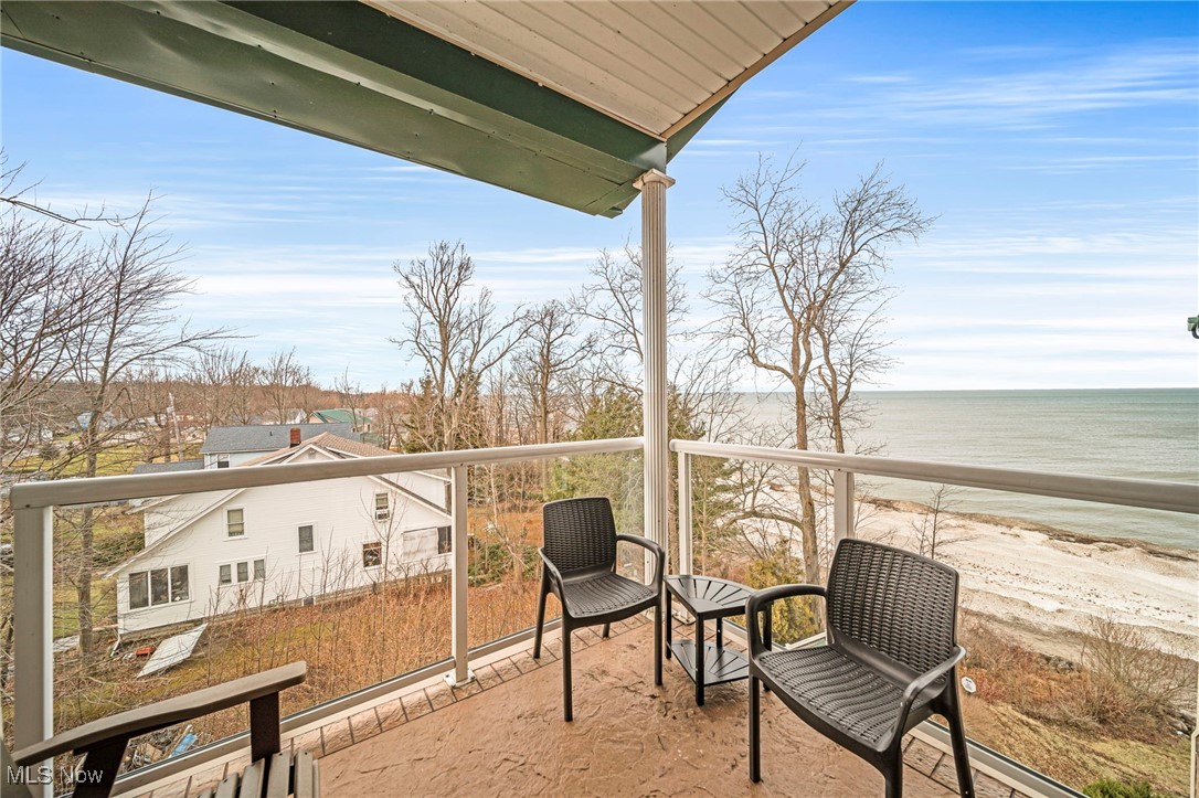 4699 Lake Road, Unit 401 Geneva, OH 44041 - Photo 29 of 36 Covered with view of Lake Erie