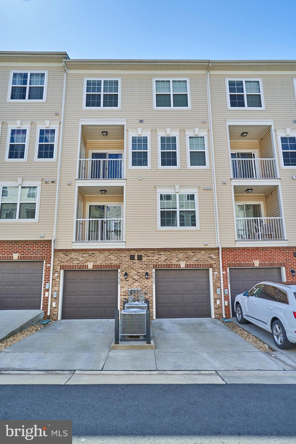 43427 Town Gate Square Chantilly, VA 20152 - Photo 22 of 22 Rear Garage Entry