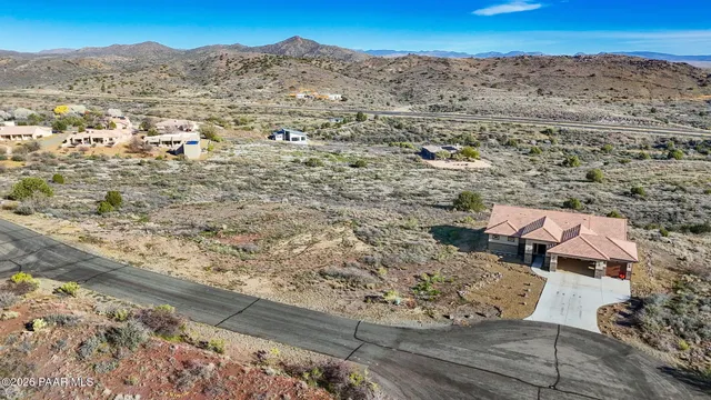 a view of city and mountain