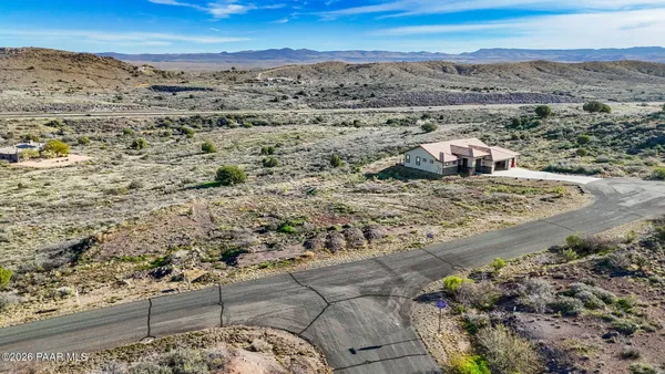 a view of a lake with a mountain