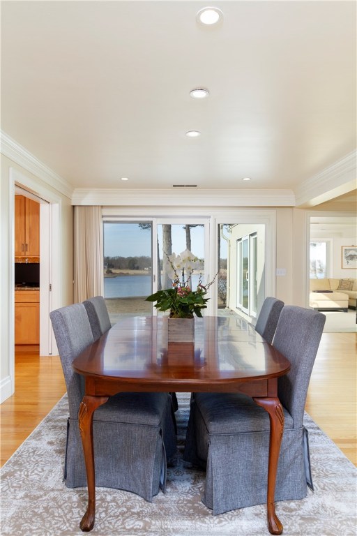 25 Pojac Point Road North Kingstown, RI 02852 - Photo 10 of 40 Dining room with a view! Another slider leads to the second blue stone patio!