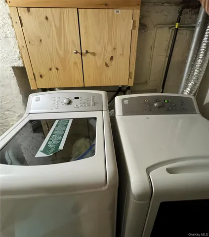 a view of washer and dryer
