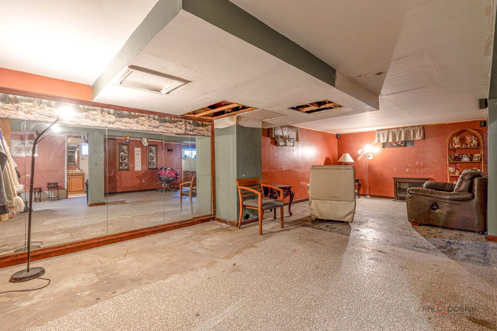 908 East Central Road Mount Prospect, IL 60056 - Photo 20 of 25 a lobby with furniture and a fireplace