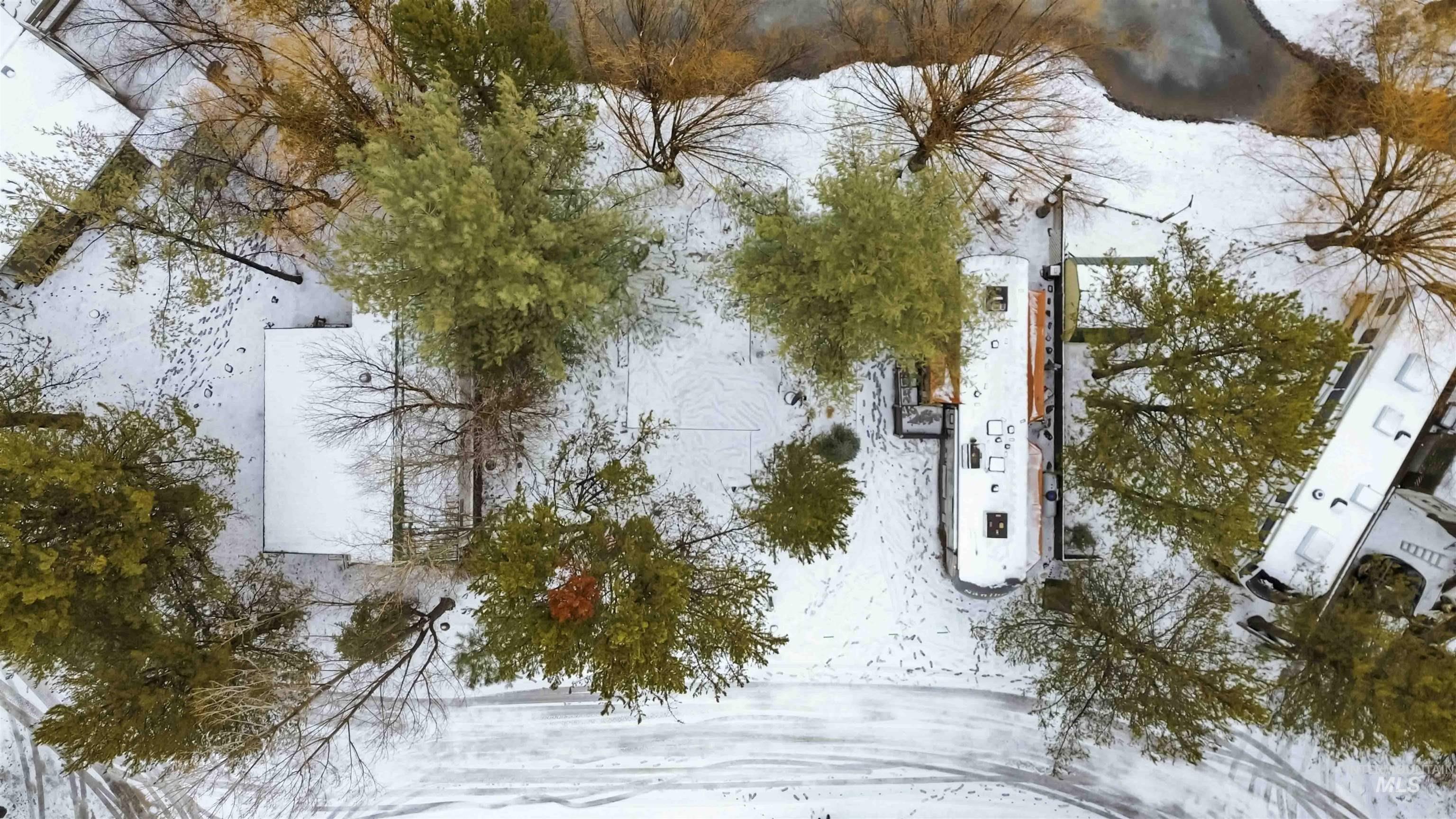 H05 North Sawyer Street Cascade, ID 83611 - Photo 28 of 40 View of snowy aerial view