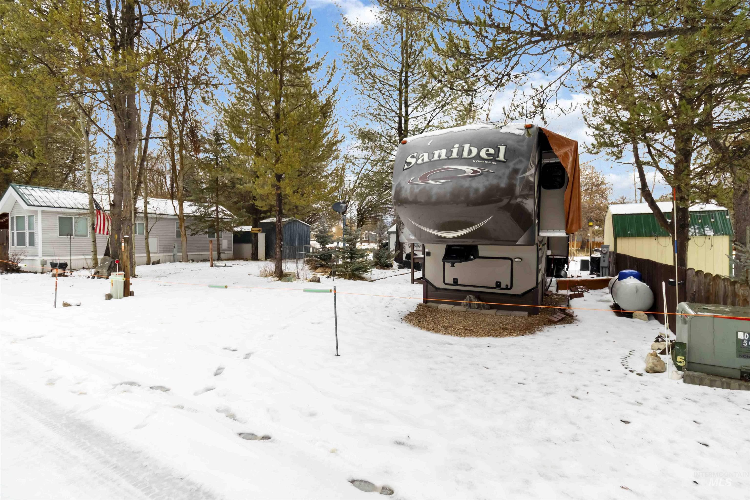 H05 North Sawyer Street Cascade, ID 83611 - Photo 4 of 40 View of yard layered in snow