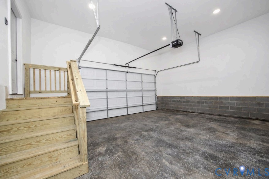 115 Jenkins Church Road Cumberland, VA 23040 - Photo 15 of 16 Attached two-car garage with a concrete floor, aut