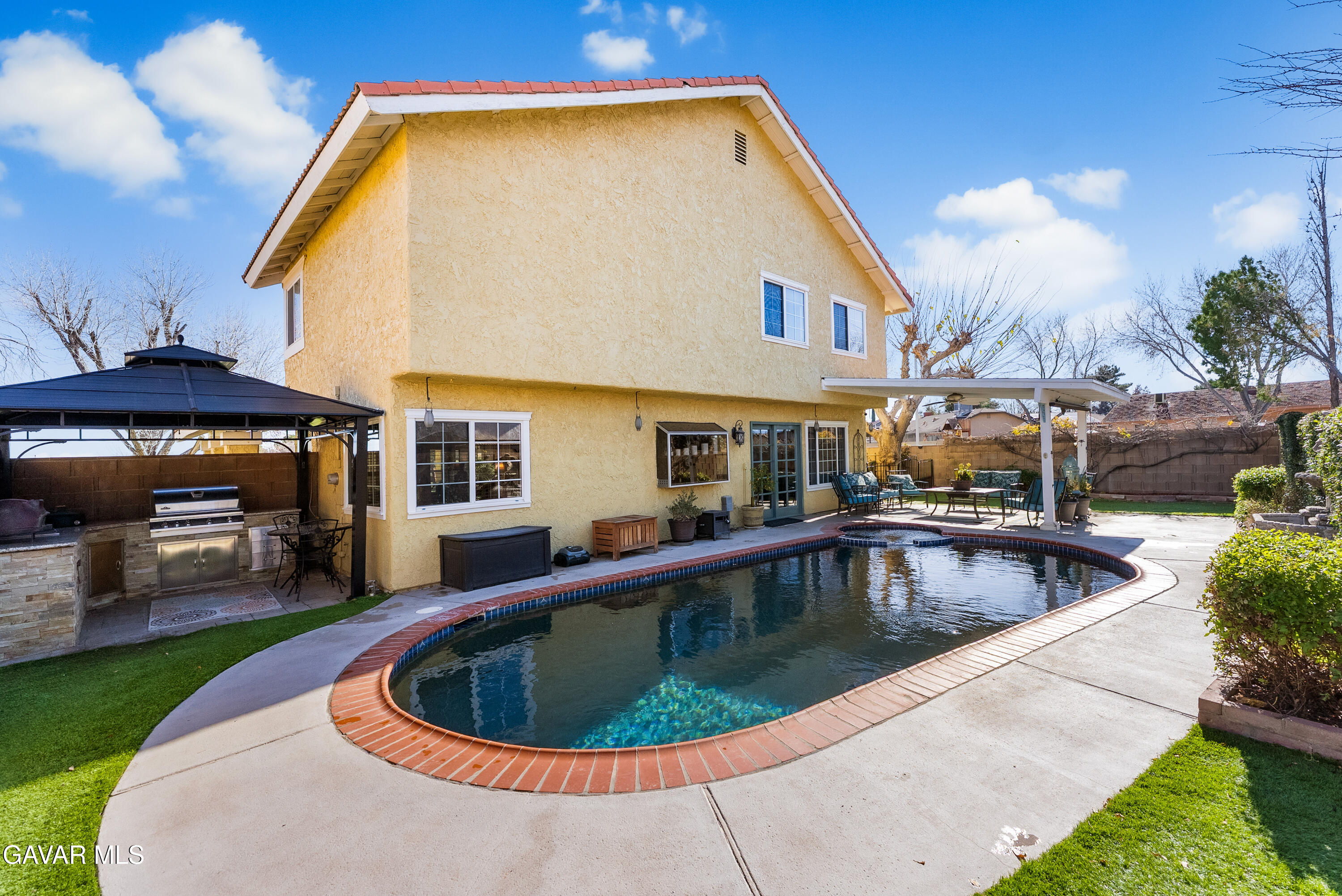 44003 7th Street East Lancaster, CA 93535 - Photo 50 of 62 a view of outdoor space yard swimming pool and patio