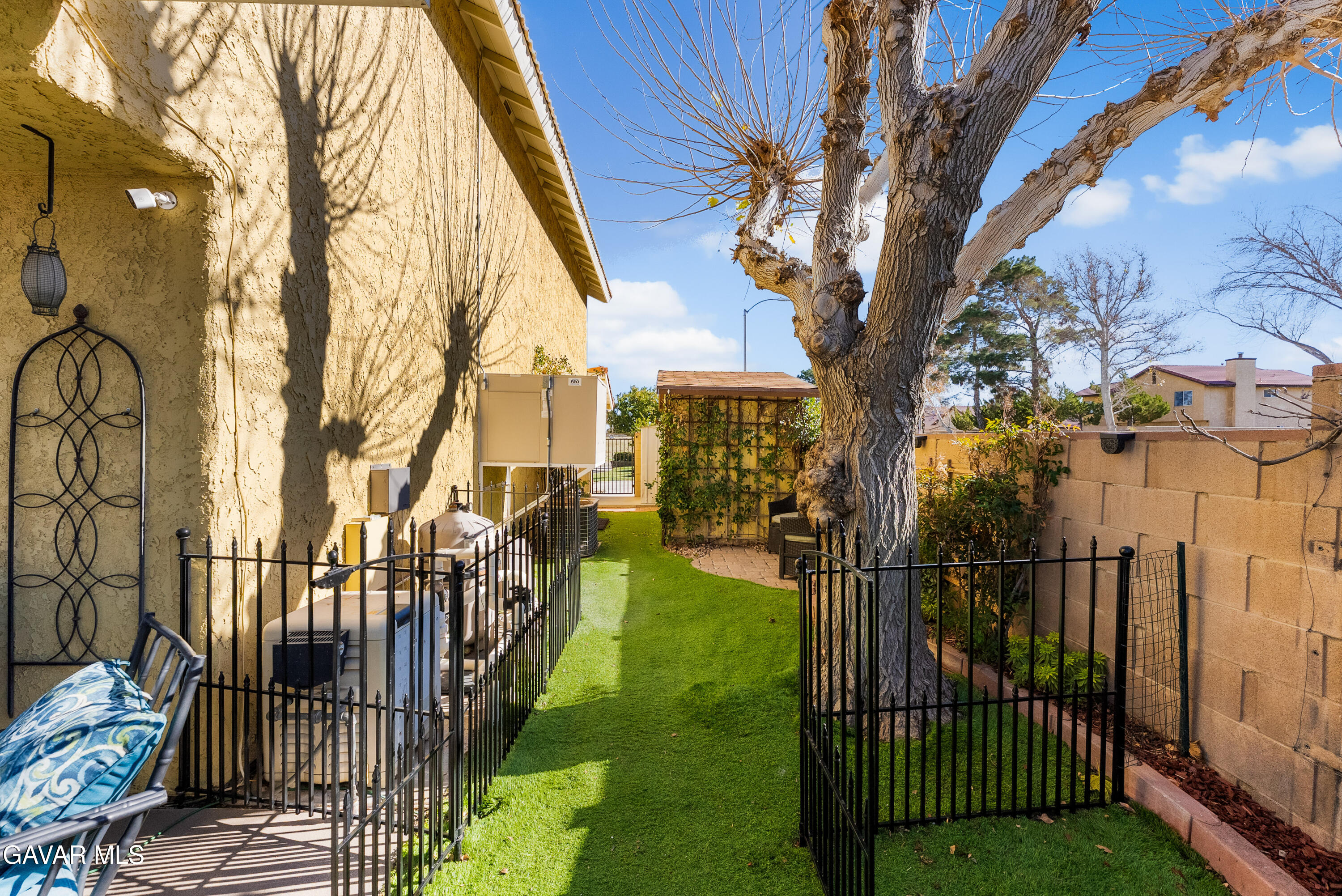 44003 7th Street East Lancaster, CA 93535 - Photo 58 of 62 a view of a wrought iron fences in front of house