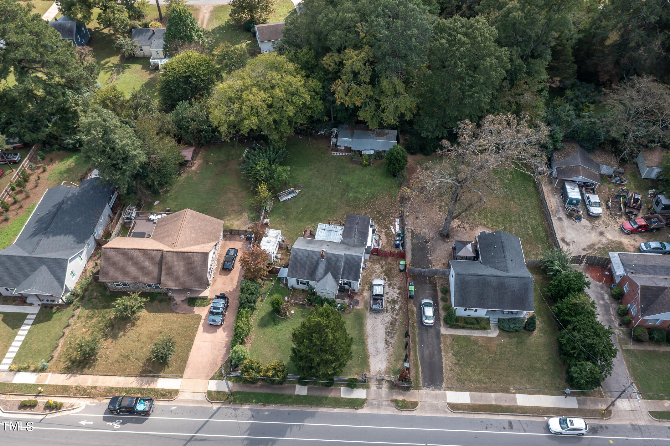 2214 Milburnie Road Raleigh, NC 27610 - Photo 11 of 14 Aerial of Home