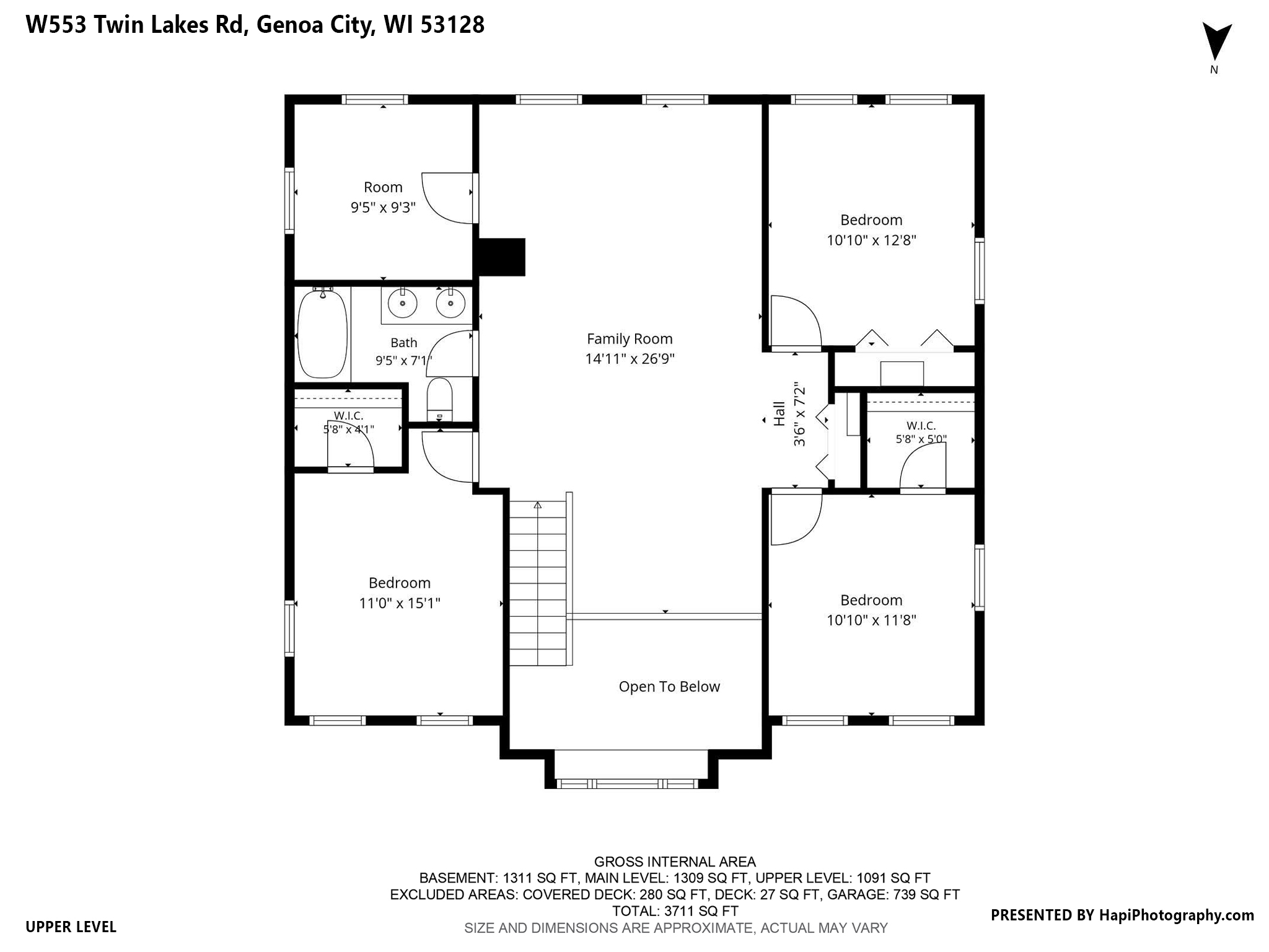 553 Twin Lakes Road Bloomfield, WI 53128 - Photo 42 of 43