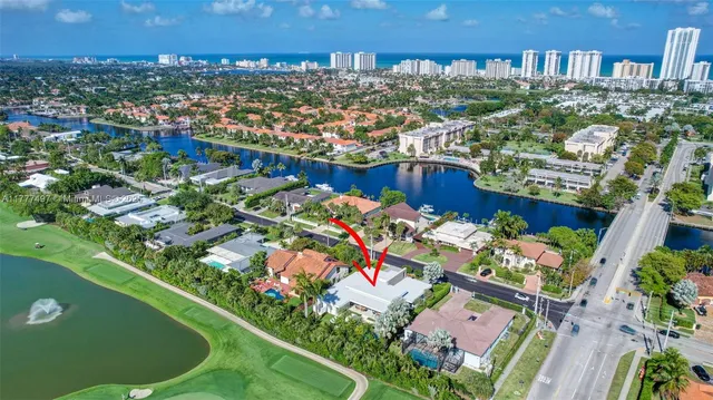 an aerial view of tennis court