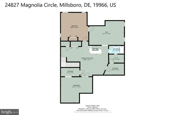 $469,900 | 24827 Magnolia Circle, Millsboro, DE 19966