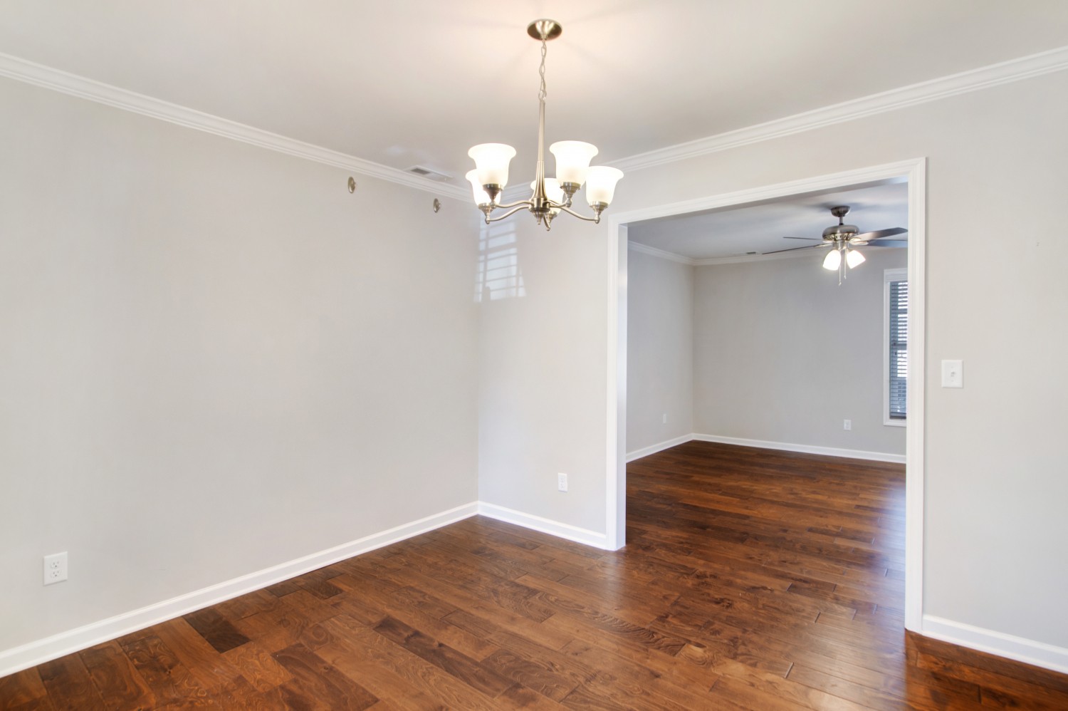 113 Cages Road, Unit 3 Hendersonville, TN 37075 - Photo 10 of 30 a view of a chandelier fan and wooden floor